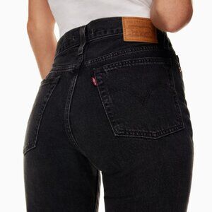 Wedge Straight Black Levi's Jeans